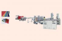 ABS、PP、PS 防靜電塑料片材生產(chǎn)線